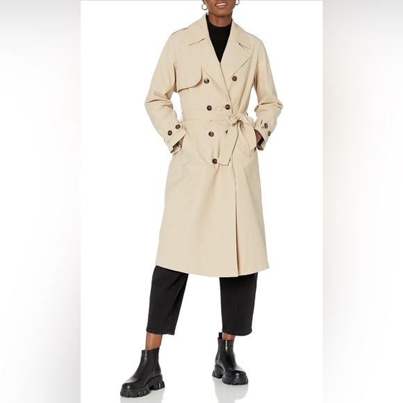 The Drop Jackets & Blazers - The Drop Women's Noa Trench Coat Size XL